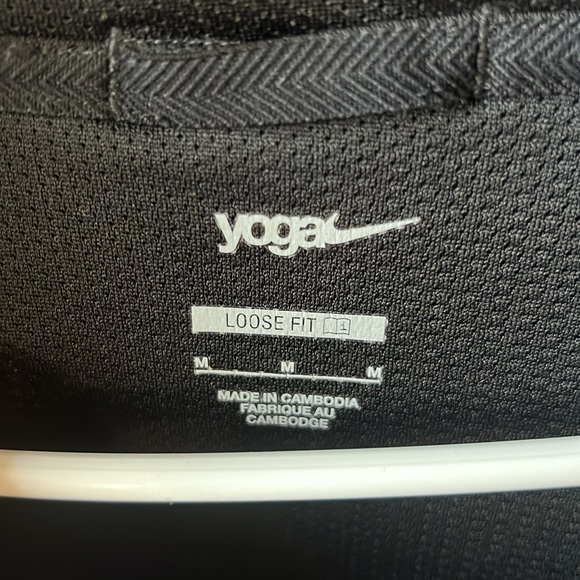 Nike Yoga Loose Fit Oversized Fleece Mediumm - Picture 2 of 5